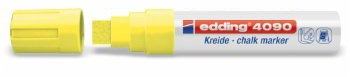 Edding Marker Suchościeralny DO SZKŁA ŚCIĘTA KOŃCÓWKA 4-15MM ŻÓŁTY FLUORESCENCYJNY