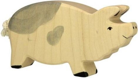 Holztiger Drewniana świnka 80068