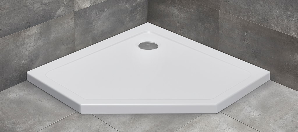 Radaway Doros Plus PT 90x90 biały SDRPTP9090-01