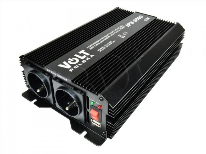 VOLT POLSKA PRZETWORNICA IPS 3000 12 V Tak (IPS 3000 12/230)