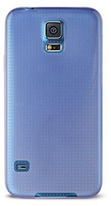 PURO SGS503BLUE Ultra-Slim 0.3 Cover z Screen Protector do modelu Samsung Galaxy S5 Niebieski