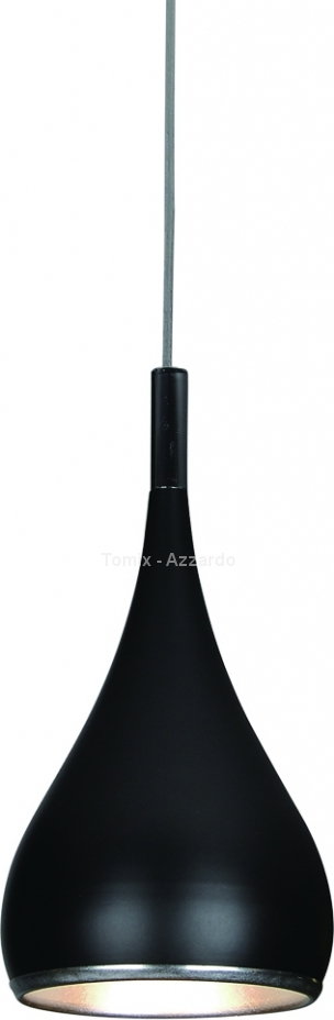 Azzardo Lampa wisząca SPELL perłowy Czarny (LP5035-BK1BLACKPEARL) 