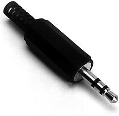 ABCVISION Wtyk JACK 3.5mm PLASTIK STEREO LUTOWANY JACK-W/3.5/S