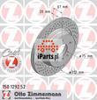 Zimmermann Tarcza hamulcowa 150.1292.52