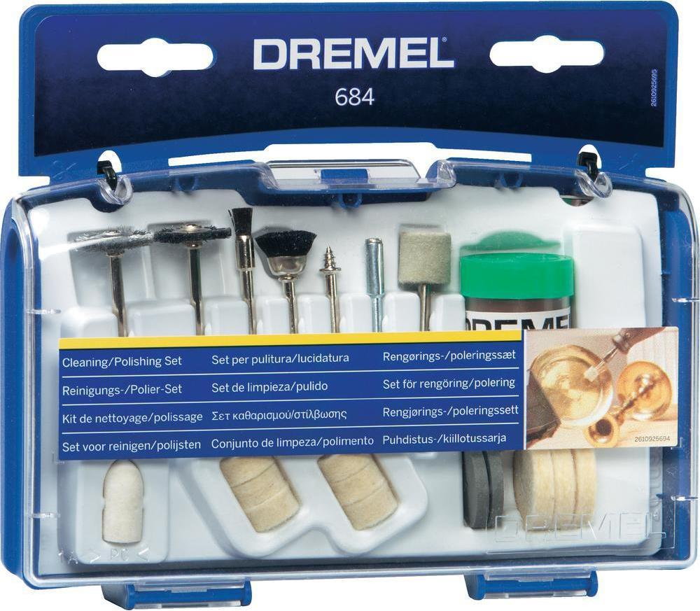 Dremel Zestaw do polerowania i czyszczenia 684 20 szt. (26150684JA)