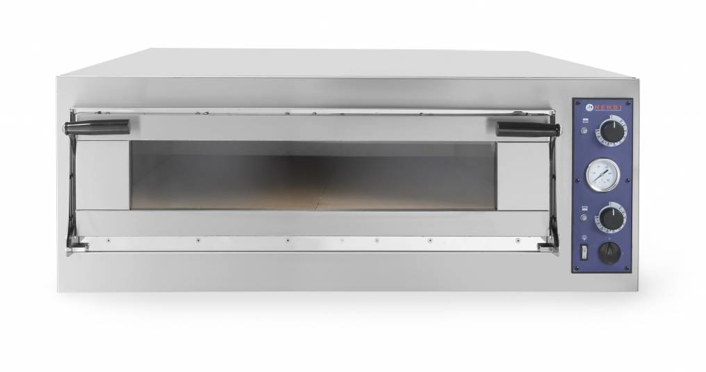 Hendi Piec do pizzy TRAYS 44 GLASS | 1100x964x(H)745 mm | 13800 W 227268