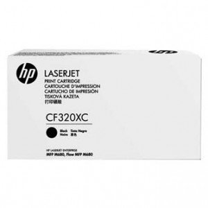 HP CF320XC, black, 21000s, Color LaserJet Enterprise Flow M680z,
