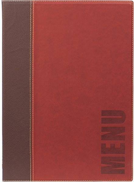 Securit Karta Menu Trendy | Bordowa | A5 MC-TRA5-WR