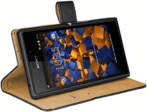 Mumbi torba skórzana Bookstyle Futerał do Sony Xperia M2