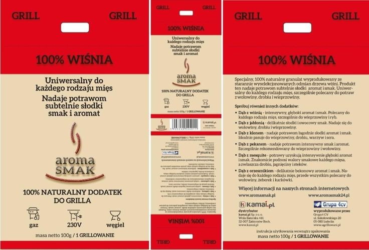 Granulat AROMA SMAK WIŚNIA 100%