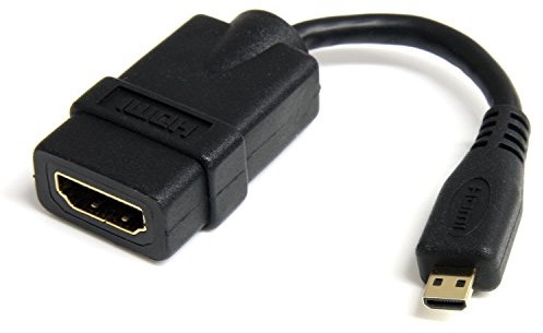 StarTech . com F/M kabel High Speed   HDMI Adapter z Ethernet na Micro HDMI (12,7 cm) HDADFM5IN