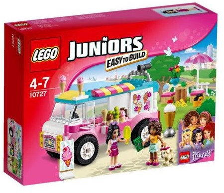 LEGO Juniors urgonetka z lodami Emmy