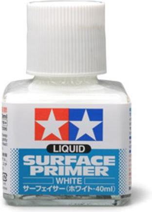 Tamiya Podkład Liquid Surface Primer, biały /40ml 87096