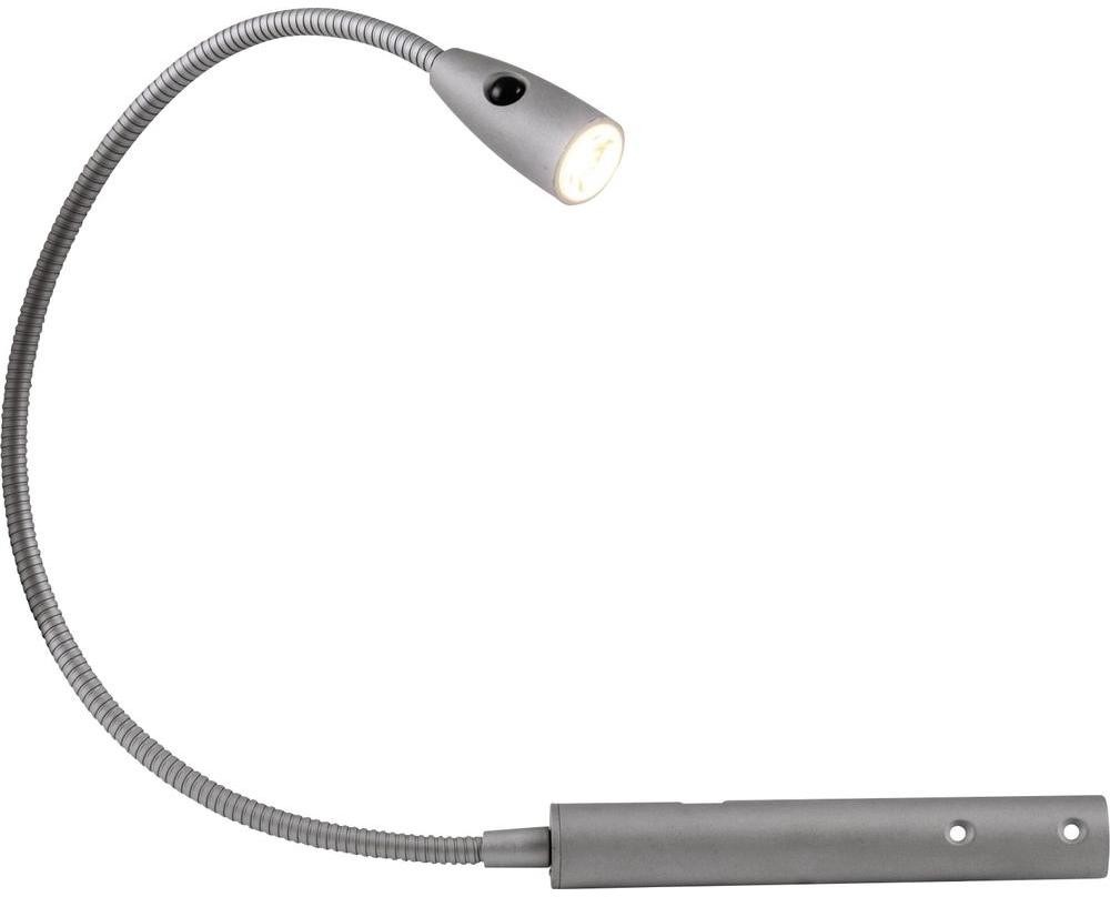 Heitronic Lampka nocna LED 27745 1x1.5 W LED wbudowany na stałe srebrny 230 V