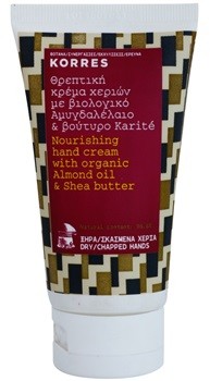 Korres Body Almond Oil & Shea Butter odżywczy krem do rąk 75 ml