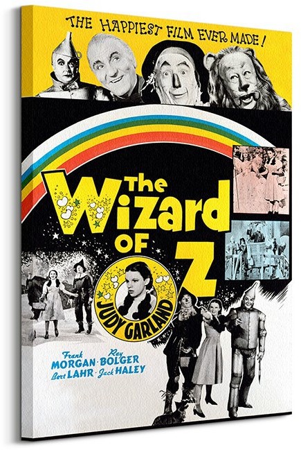 Pyramid Posters Wizard of Oz (Happiest film ever made) - Obraz na płótnie WDC99312