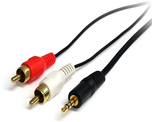 STARTECH.COM StarTech. com mu3mmrca kabel audio jack (3,5 mm na cinch 90 cm) MU3MMRCA