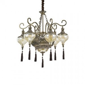 Ideal Lux HAREM 116006 SP9 lampa wisząca