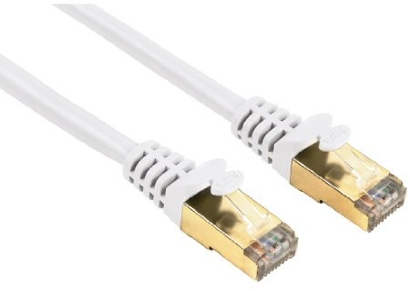 Hama CAT5e Patch Cable STP długości, kolor: biały, biały 10 m 00078410