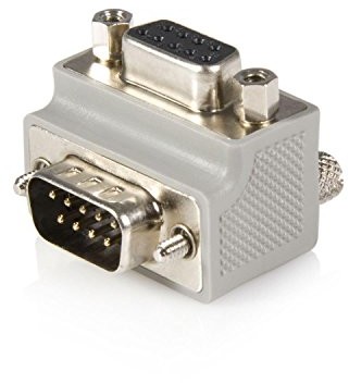 STARTECH.COM StarTech. com kątem prostym DB9 DB9 Serial Adapter kablowy typ 2  M/F (gc99mfra2) GC99MFRA2
