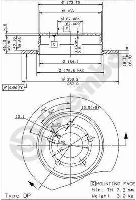 BREMBO 08.4738.21