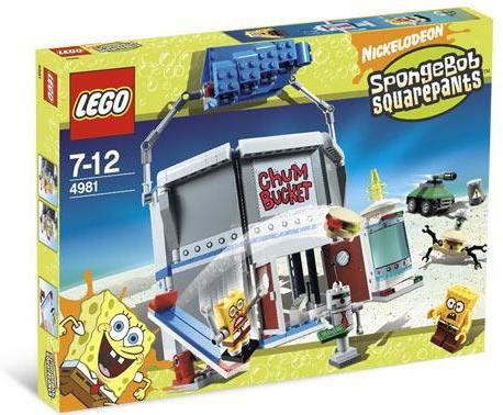 LEGO Sponge Bob Chum Bucket 4981