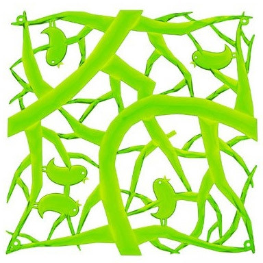 Koziol Panel dekoracyjny Pi:P zielony