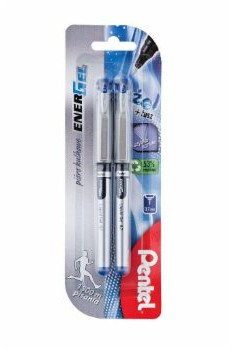 Pentel Poland Sp. z o.o. PIÓRA KULKOWE ENER GEL BL17- NIEBIESKI,