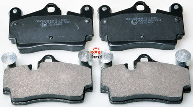 DENCKERMANN Klocki hamulcowe - komplet B111222