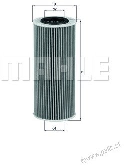 Knecht Filtr oleju OX 177/3D / OE 649/8