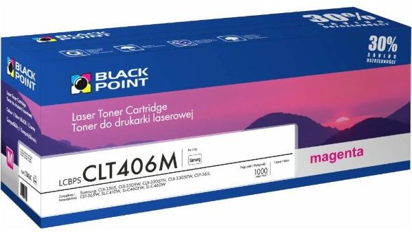 Black Point LCBPSCLT406M zamiennik CLT-M406S Raty 10 x 17,00 zł