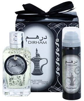 Dirham Dirham woda perfumowana 100 ml + dezodorant w sprayu 50 ml