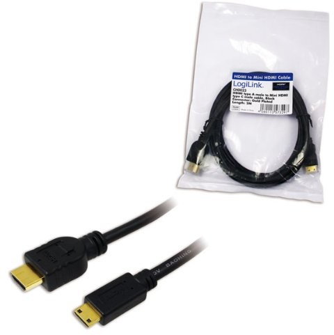 LogiLink przewód HDMI na Mini HDMI High Speed w.e. 2 meter 4260113573297