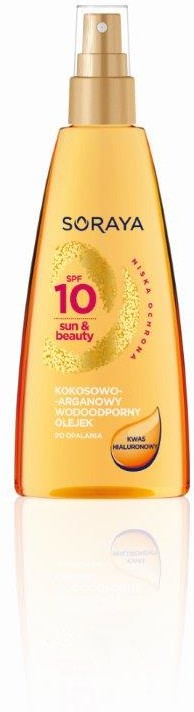 Soraya  Sun & Beauty olejek do opalania kokosowo-arganowy SPF 10 150ml