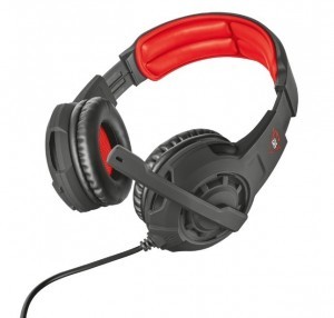 Trust GXT 310 Gaming Headset Czerwono-czarne