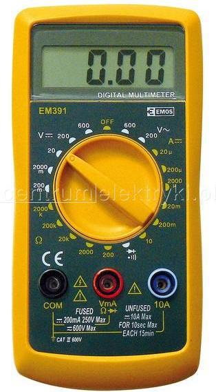 EMOS PL Sp. z o.o. MULTIMETR/MIERNIK EM391 M0391