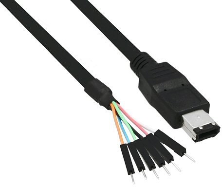InLine 34440 A kabel firewire adapter sieciowy (6-bieg. wtyczka/USB słupek, 40 cm) 4043718088546
