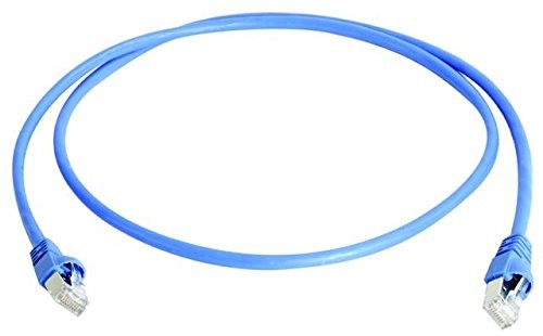 Telegärtner Patch kabel (CAT. 7, F-STP LSZH 2 m) Niebieski 4018359286538