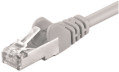 Mcab Patchcord, SF-UTP, CAT5e, 10m, szary 3117
