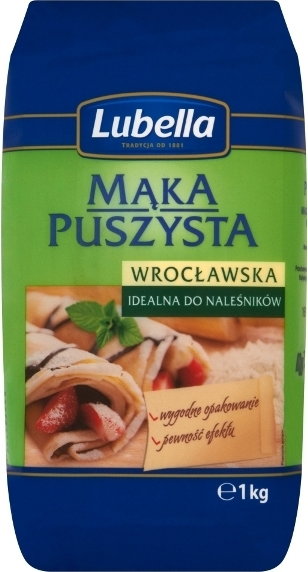 Lubella 1kg Mąka puszysta wrocławska