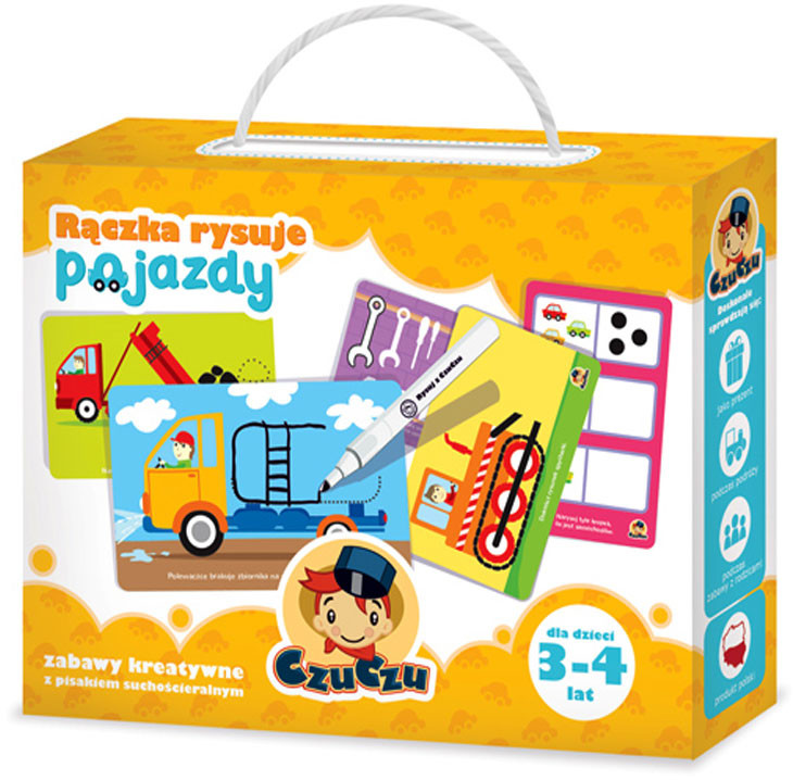 CzuCzu Rączka rysuje pojazdy 9003