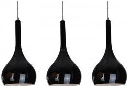 Azzardo Lampa wisząca SOUL 3 LP 5114-3BK Czarny -