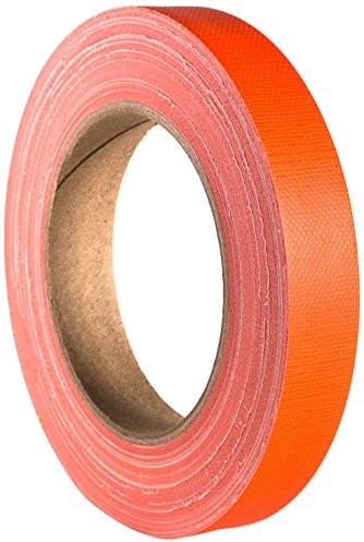 ah Accessories AH Accessories Gaffer taśmy klejącej 19 MM X 25 m, pomarańczowy neonowy 58064NOR