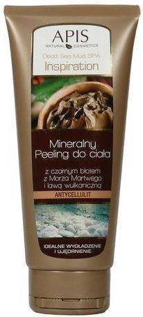 Apis Peeling do ciała z czarnym błotem z Morza Martwego i lawą wulkaniczną 200g