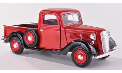 Motormax Ford Pick Up 1937 (red/black) 73233
