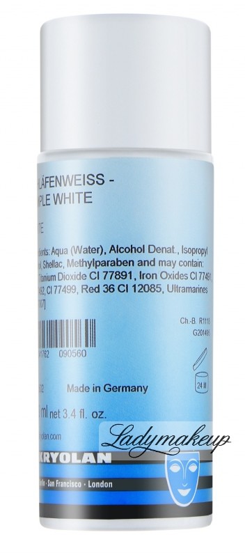 KRYOLAN Sceniczny posiwiacz do włosów - ART. 1502-WHITE KR1502-WHITE