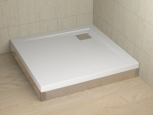 Radaway Obudowa do brodzika Argos 110 aluminium chrom 001-510104001