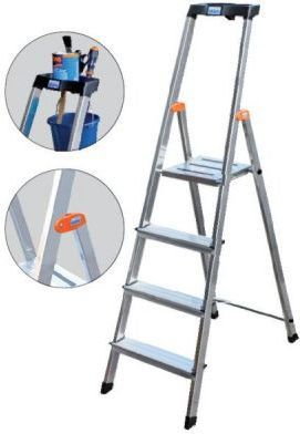 Krause Drabina wolnostojąca SAFETY SF-5 stopni