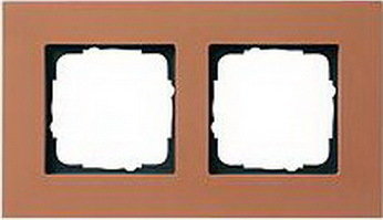 Gira Ramka podwójna Esprit terakota 021209