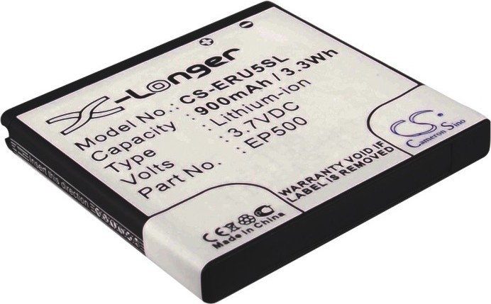 Cameron Sino Sony Ericsson Vivaz/ EP500 900mAh 3.3Wh Li-Ion 3.7V GC-BCE695